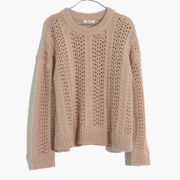 Madewell Sweaters - NWT Madewell Windemere Pointelle Sweater